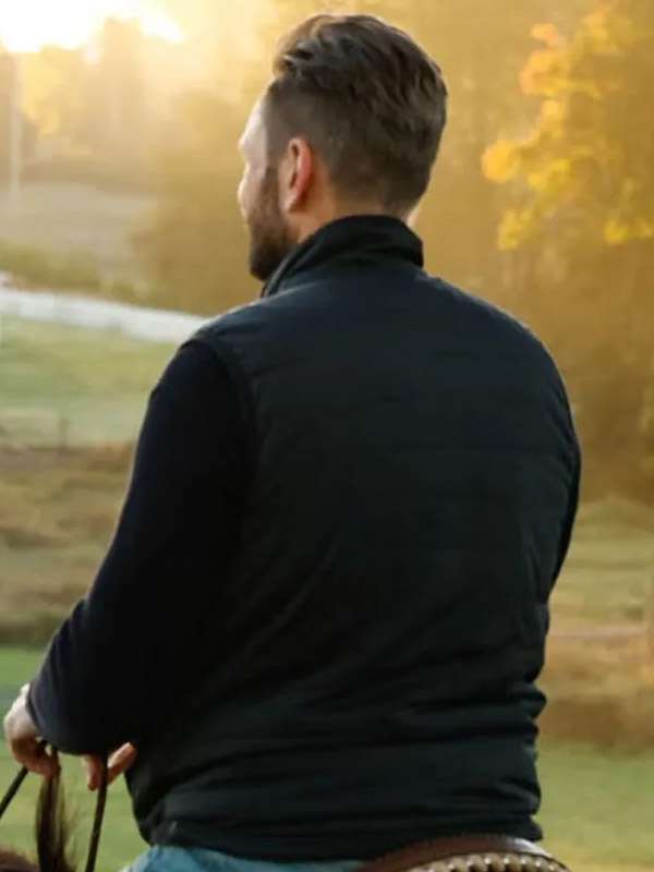 Joel McHale Animal Control S04 Black Vest