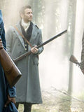 Luke Thompson Bridgerton 2020 Grey Trench Coat