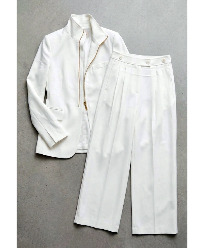 Leila George Paris Fashion Show Suit