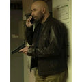 Cash Out 2024 John Travolta Black Leather Jacket