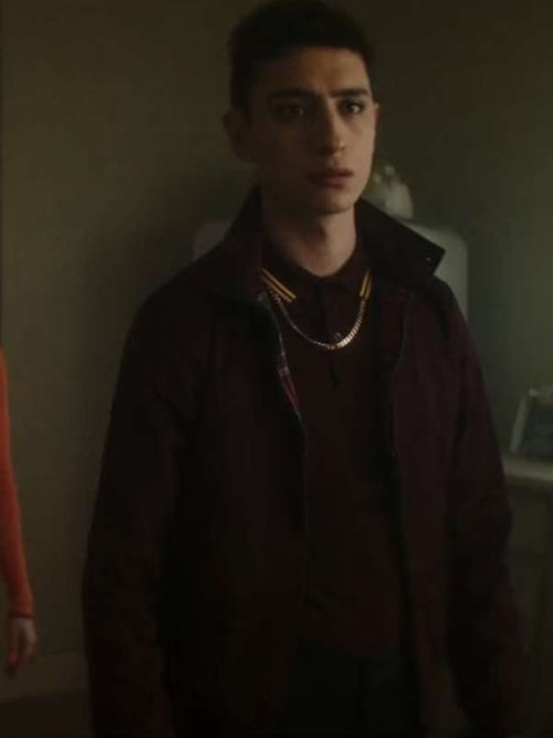Charles Rowland Dead Boy Detectives Maroon Jacket