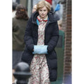 Lady Diana Spencer The Crown Season 04 Hooded Coat