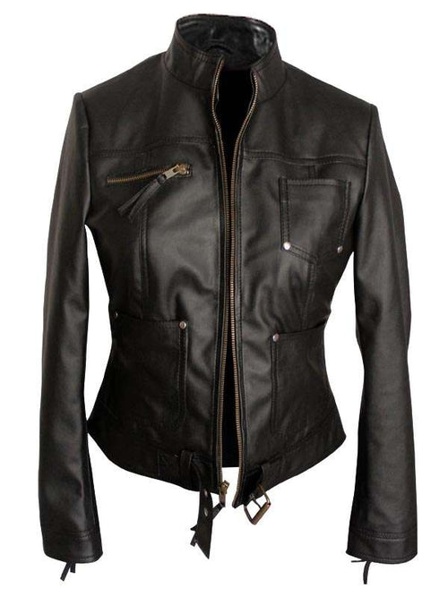 Brown once upon a time Emma Swan Jacket