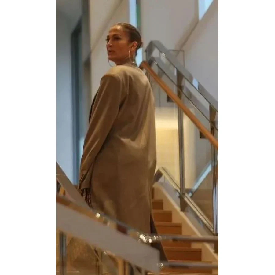 Jennifer Lopez Los Angeles Trench Coat