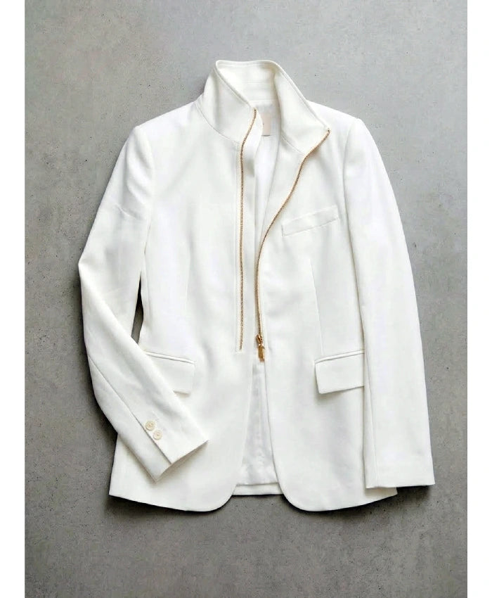 Leila George Paris Fashion Show Suit