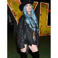 Coachella 2024 Megan Fox Black Leather Jacket