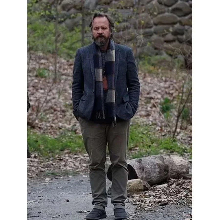 Peter Sarsgaard Memory 2024 Grey Blazer