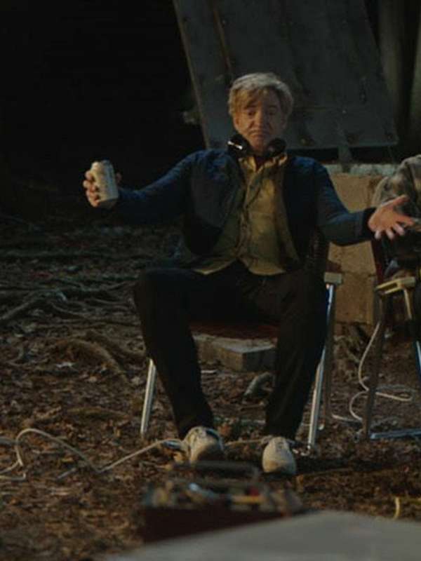 Rhys Darby Relax I’m from the Future 2023 Blue Jacket