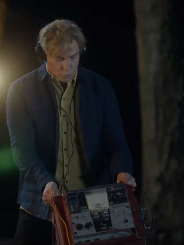 Rhys Darby Relax I’m from the Future 2023 Blue Jacket