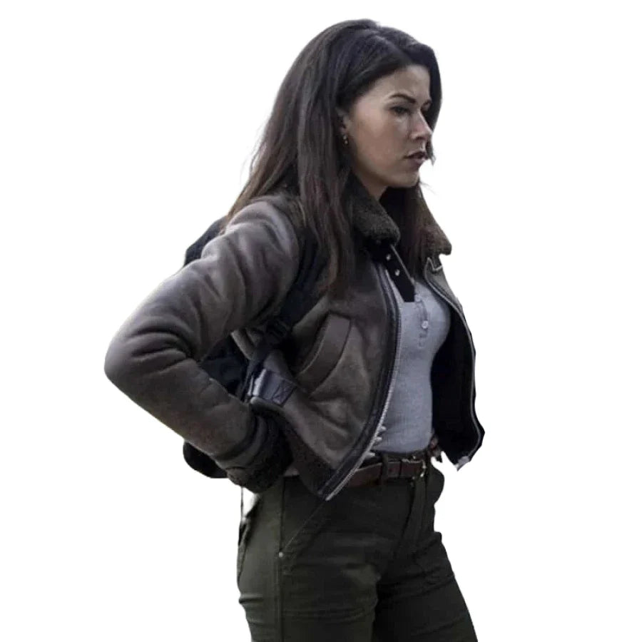 Tracker Sofia Pernas Brown Jacket