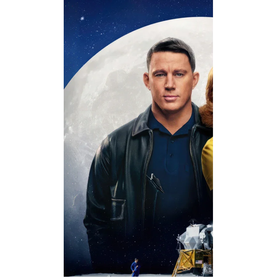 Fly Me To The Moon 2024 Cole Davis Leather Jacket